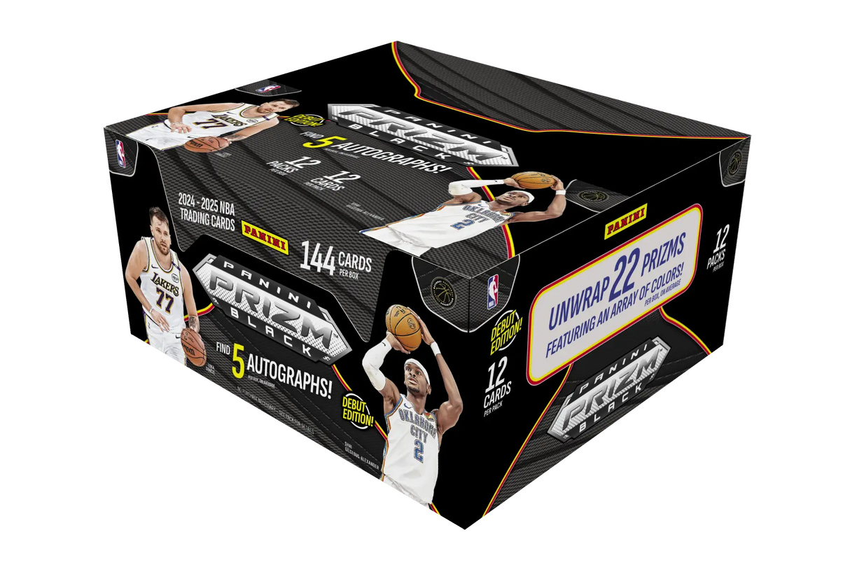 2024-25 Panini Prizm Black Basketball Hobby Box Jaspys