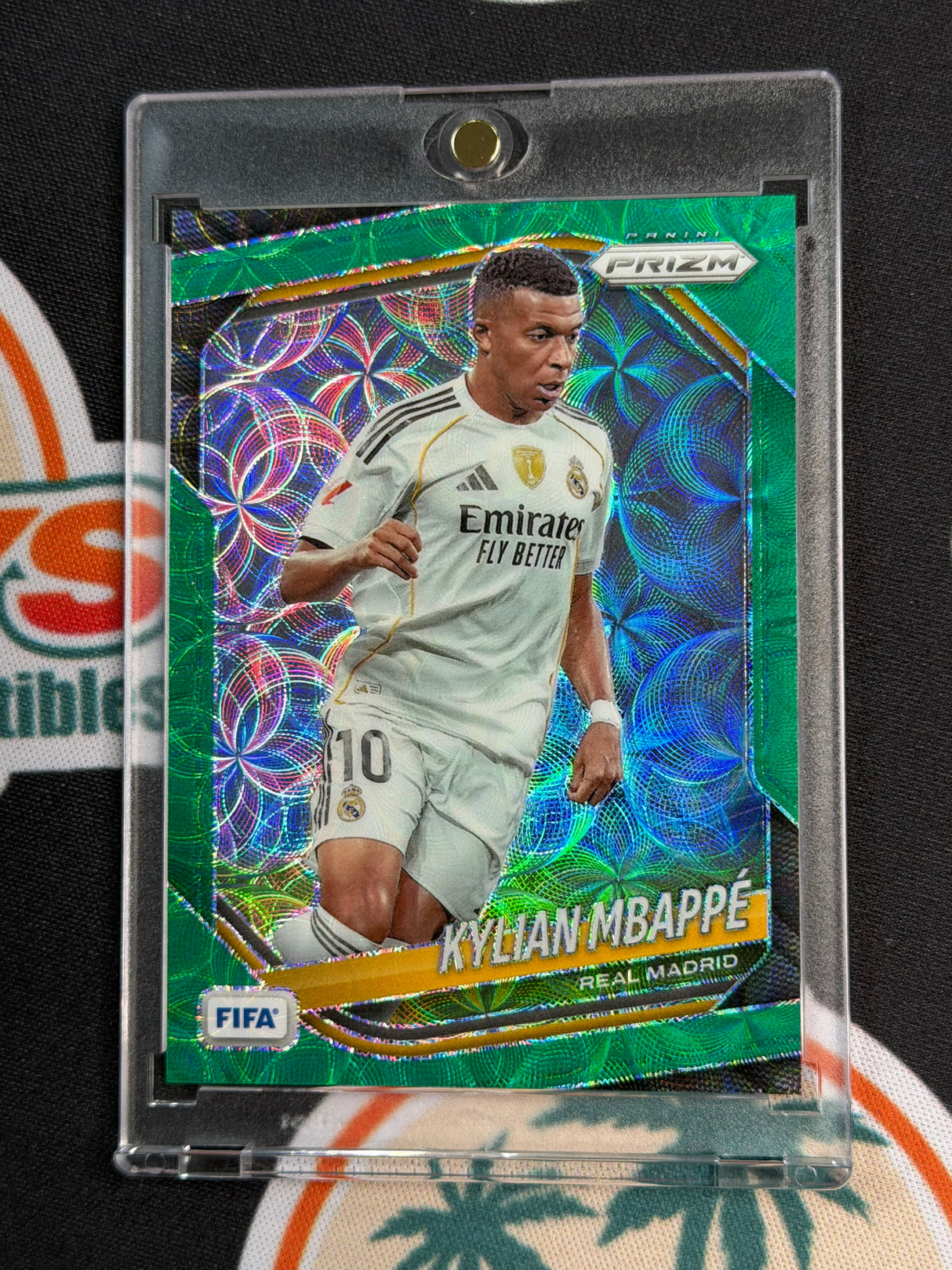 KYLIAN MBAPPE 2025-26 PANINI PRIZM FIFA #181 GREEN CHOICE #5/5 REAL MADRID FRANCE
