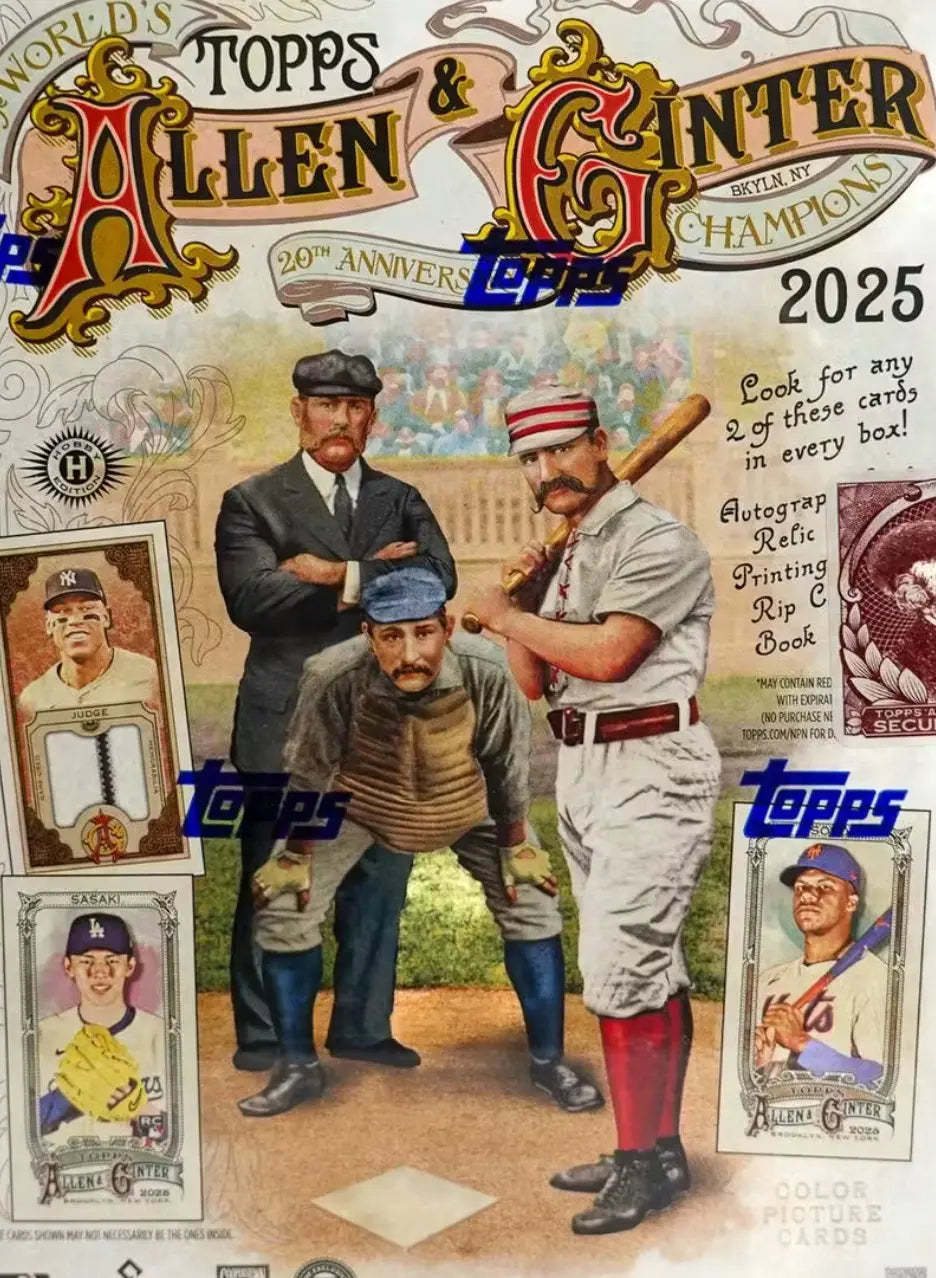 2025 Topps Allen & Ginter Baseball Hobby Box Jaspys