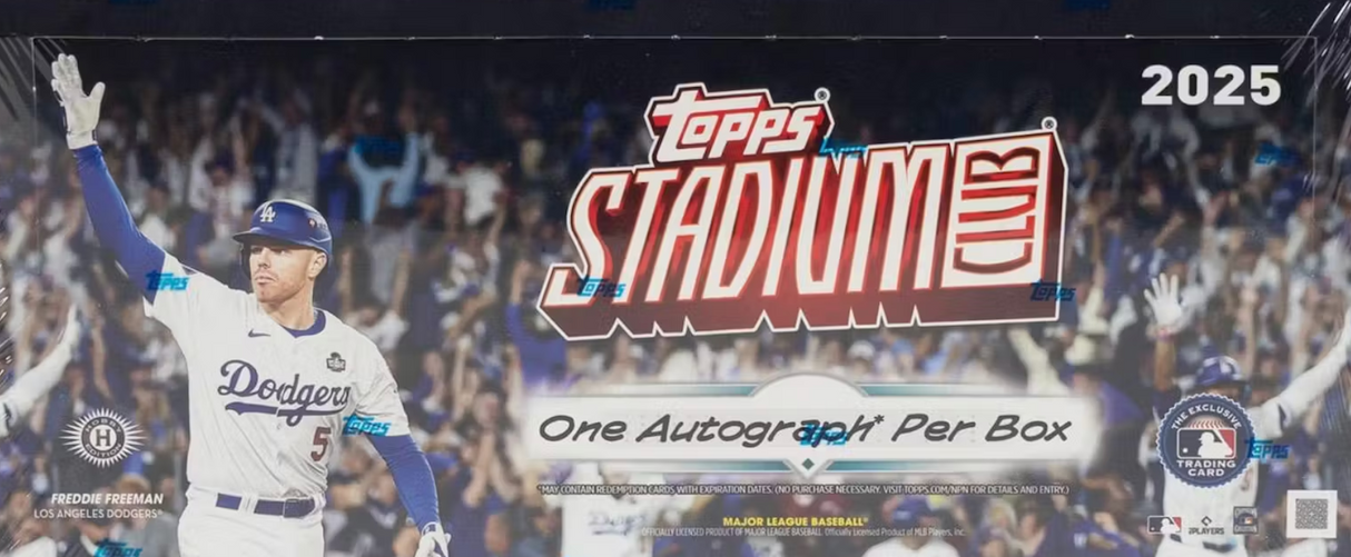 2025 Topps Stadium Club Baseball Hobby Box