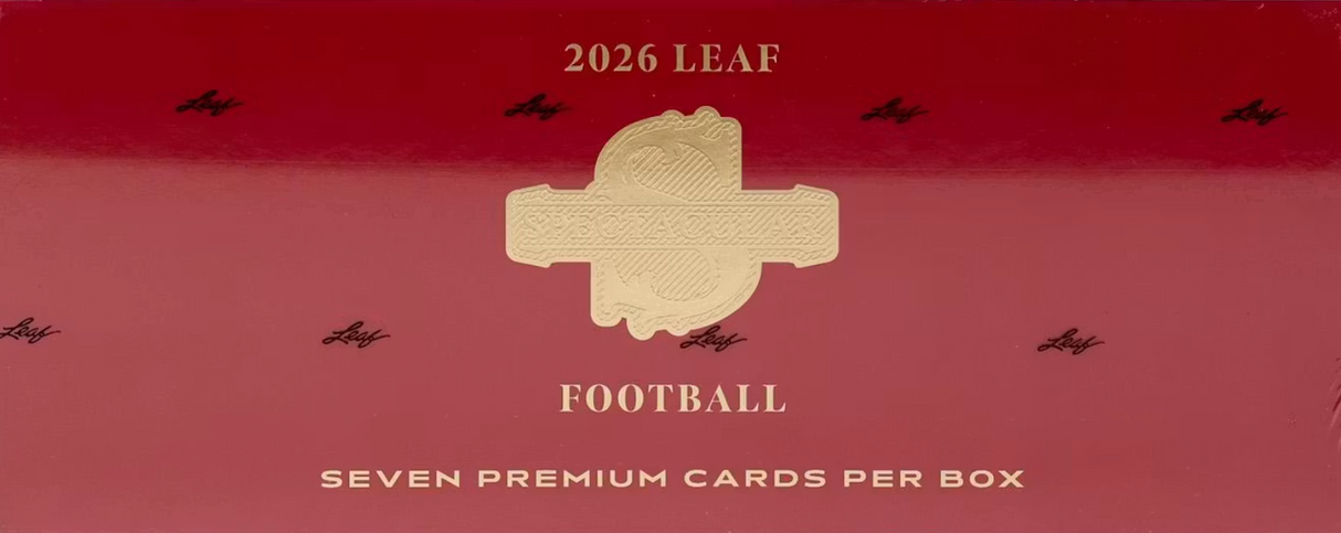 2026 Leaf Spectacular Football Hobby Box