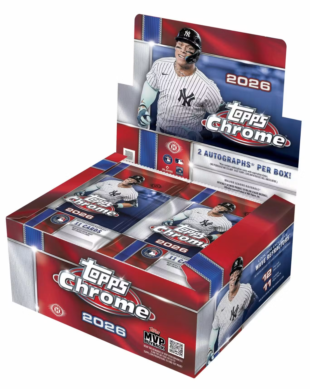 2026 Topps Chrome Baseball Hobby Jumbo Box *Presell*