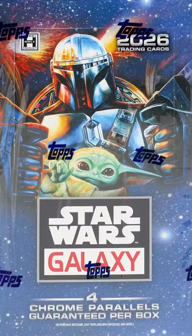 2026 Topps Star Wars Chrome Galaxy Hobby Box
