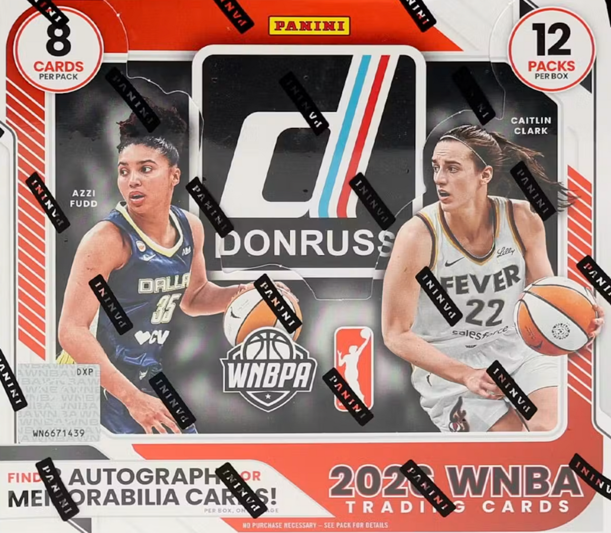 2026 Panini Donruss WNBA Basketball Hobby Box