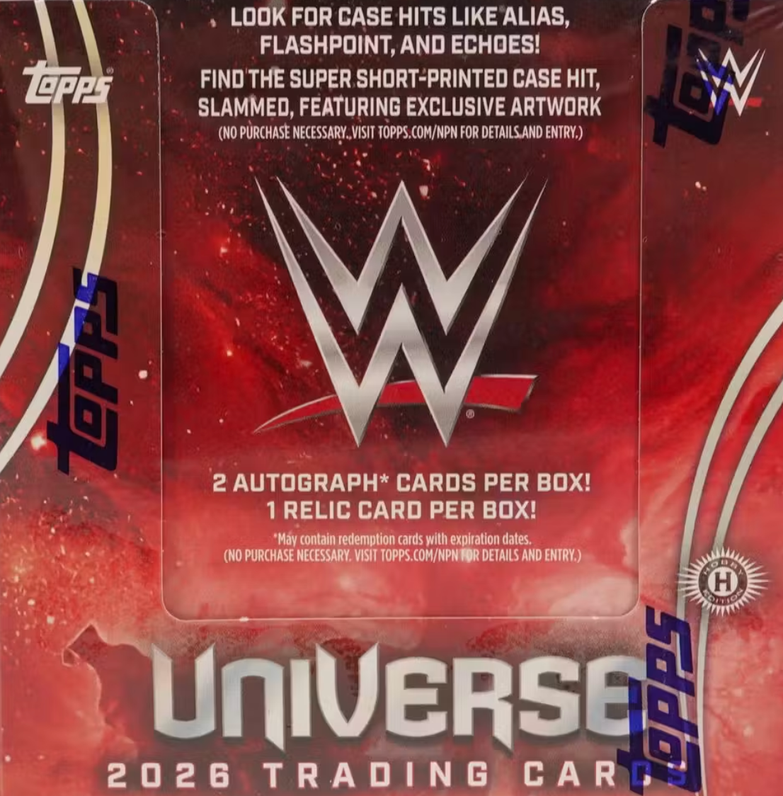 2026 Topps WWE Universe Wrestling Hobby Box