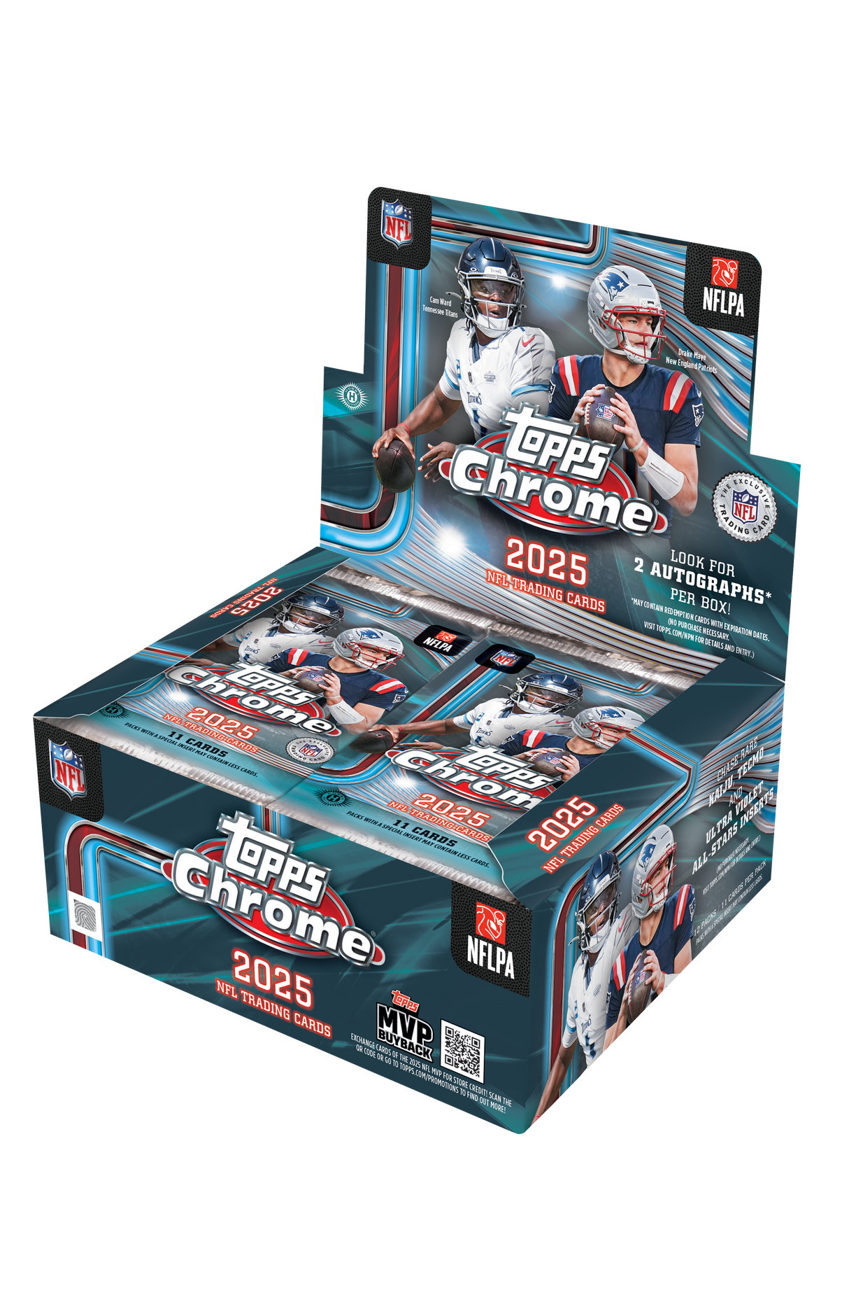 2025 Topps Chrome Football Jumbo Box - *RIPS LIVE ONLY*
