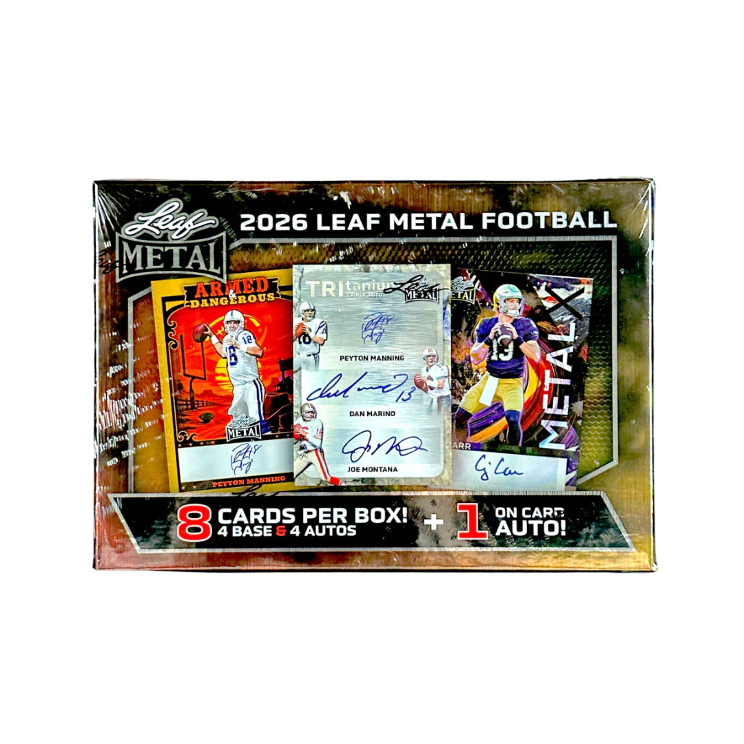 2026 Leaf Metal Football Hobby Box