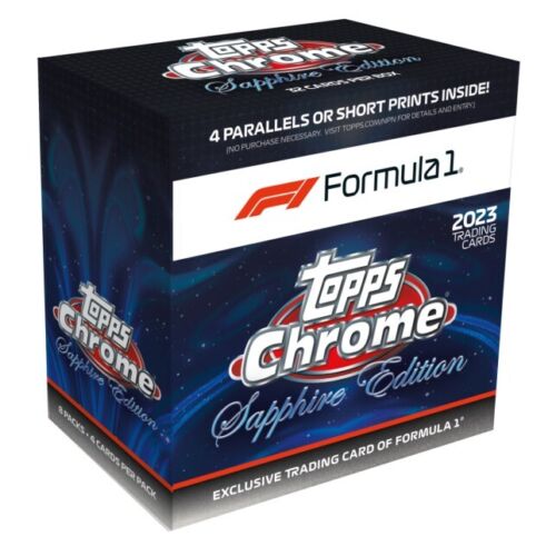 2023 Topps Formula 1  Chrome Sapphire Edition Box