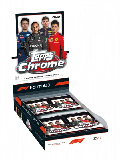 2020 Topps Chrome Formula 1 Racing Hobby Box Jaspys