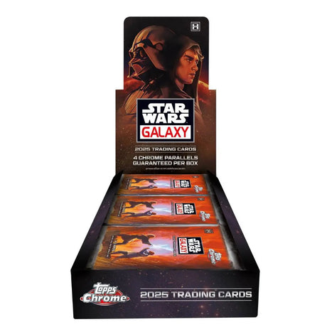 2025 Topps Star Wars Chrome Galaxy Hobby Box Jaspys
