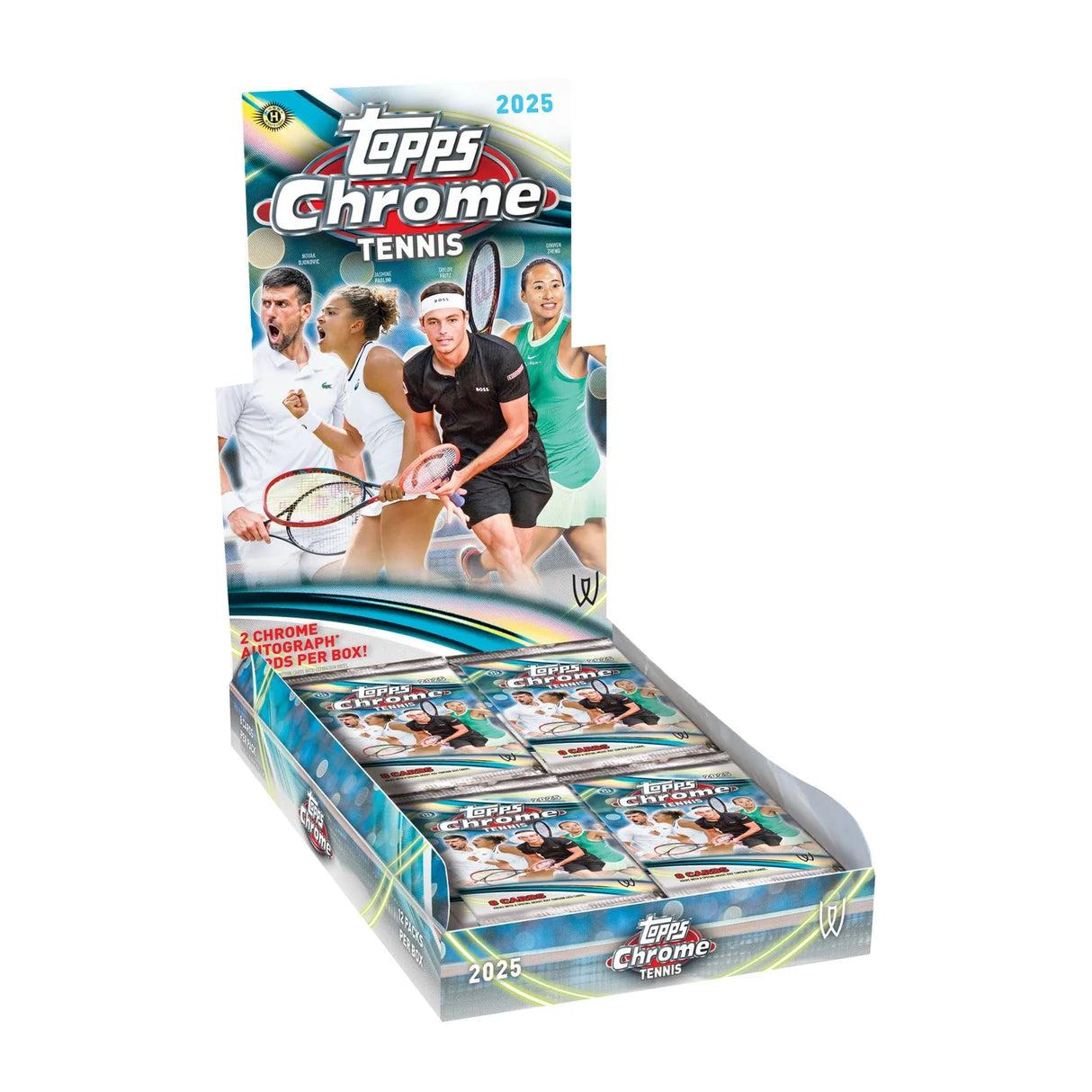 2025 Topps Chrome Tennis Hobby Box