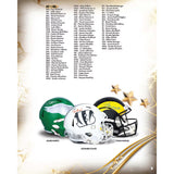 2026 Under Wraps Autographed NFL Replica Helmets Volume I - Single Mystery Box