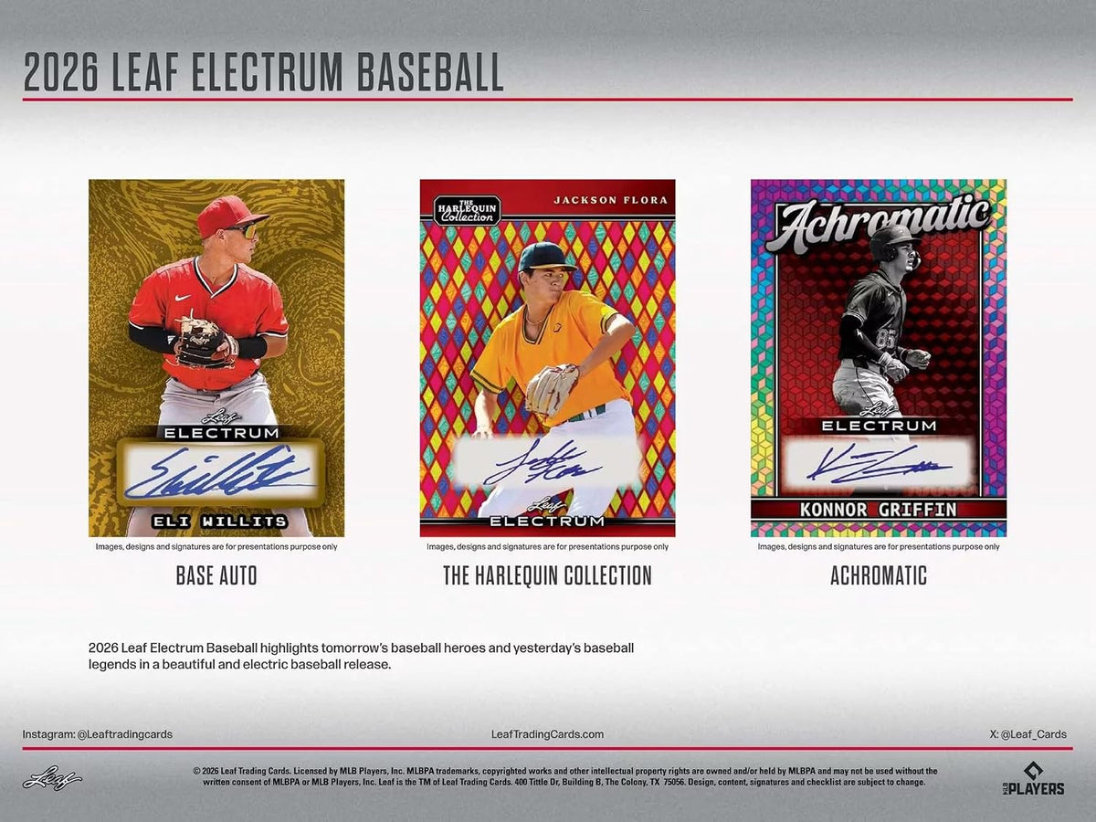 2026 Leaf Electrum Baseball Hobby Box