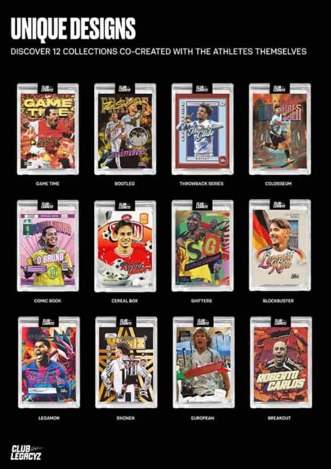 2026 Club Legacyz Icons World Heroes Soccer Fourth Edition Hobby Box