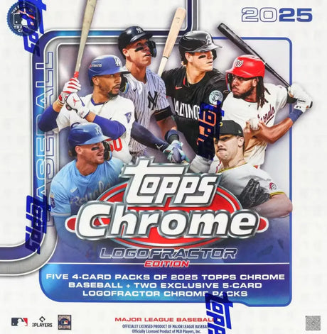 2025 Topps Chrome Baseball Logofractor Edition BOX Jaspys