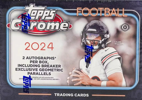 2024 Topps Chrome Football Breaker Delight Box Jaspys