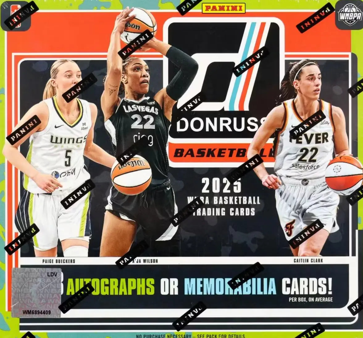 2025 Panini Donruss WNBA Basketball Hobby Box Jaspys