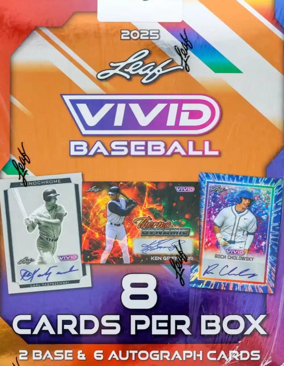 2025 Leaf Vivid Baseball Hobby Box Jaspys