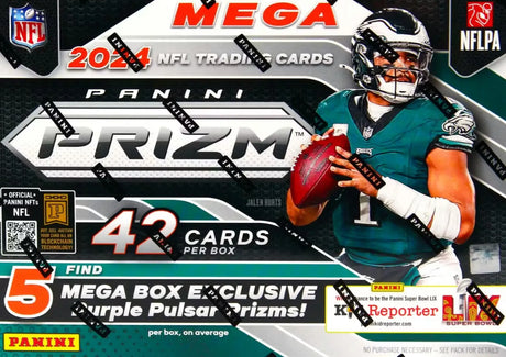 2024 Panini Prizm Football Hobby Mega Box Jaspys