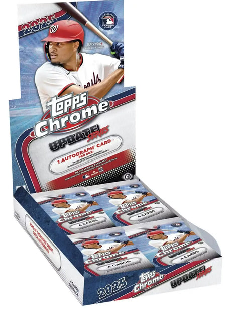 2025 Topps Chrome Update Series Baseball Hobby Box Jaspys