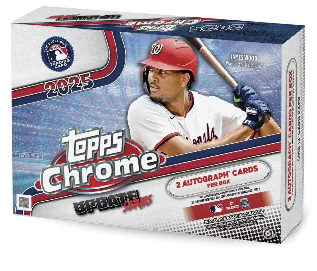 2025 Topps Chrome Update Series Baseball Breaker Delight Box Jaspys