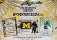 2025 Leaf Trinity Football Hobby Box Jaspys