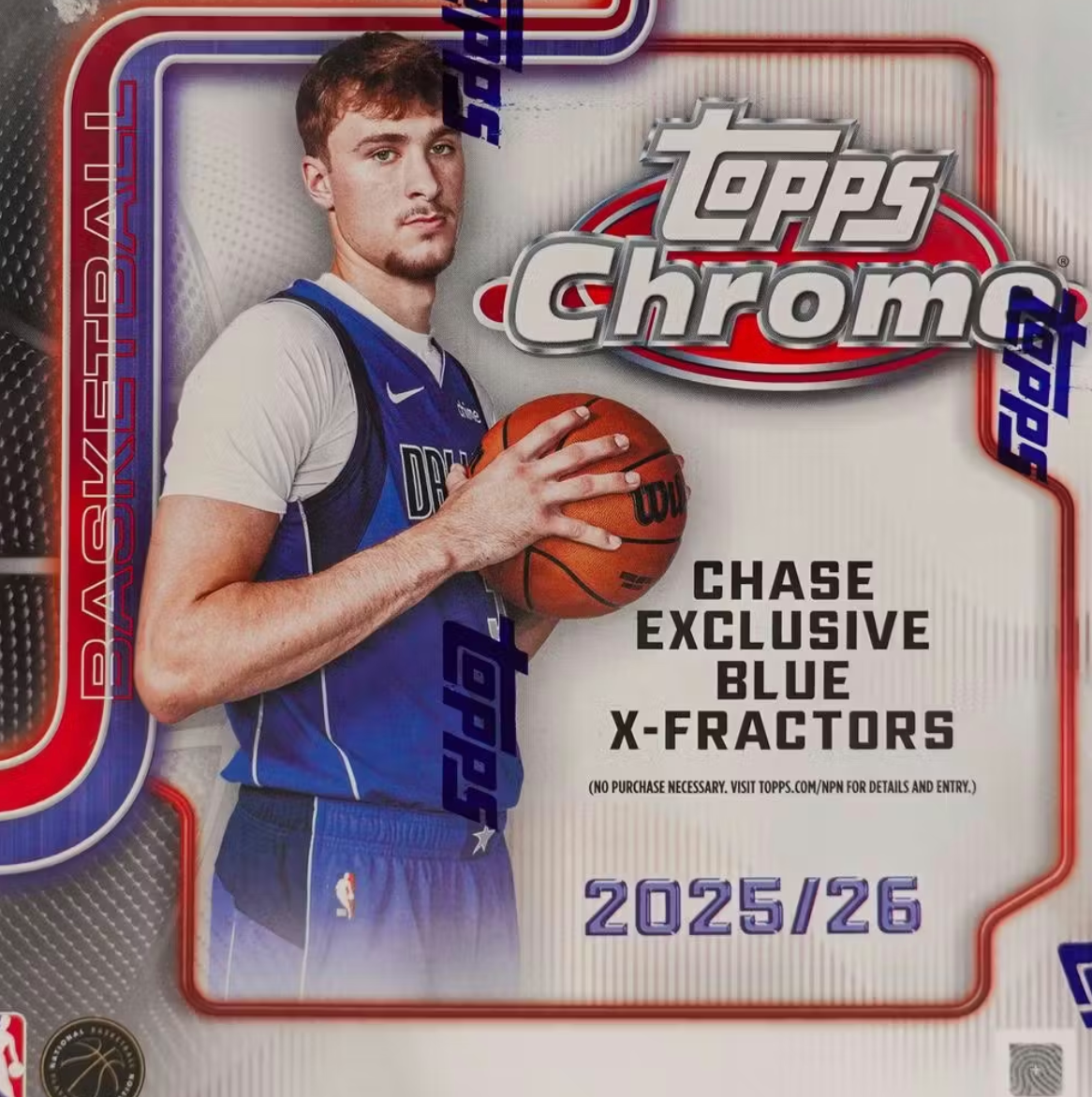 2025/26 Topps Chrome Basketball Mega Box