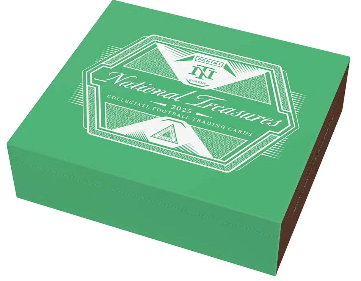 2025 Panini National Treasures Collegiate Football Hobby Box