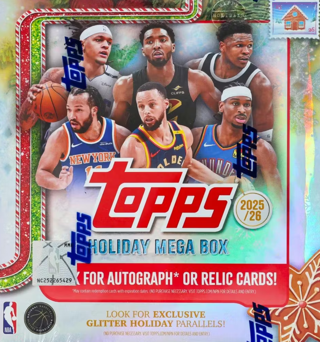 2025/26 Topps Holiday Basketball Mega Box