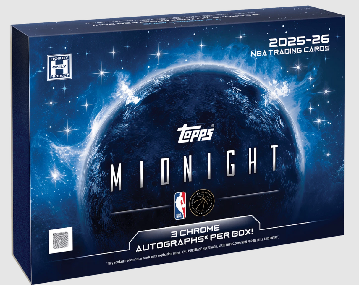 2025/26 Topps Midnight Basketball Hobby Box + *FREE 24/25 INCEPTION NBA HOBBY BOX* (WHILE SUPPLIES LAST)