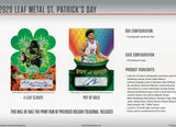 2026 Leaf Metal St. Patrick's Day Hobby Box