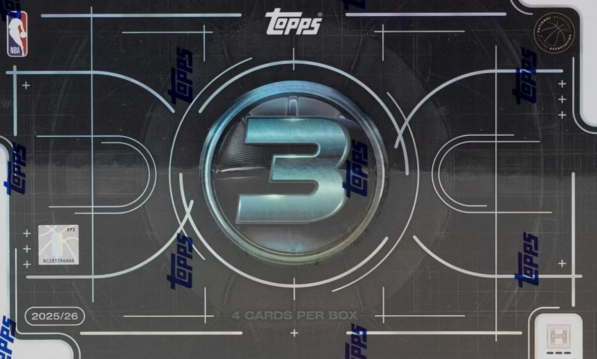2025/26 Topps Three Basketball Hobby Box