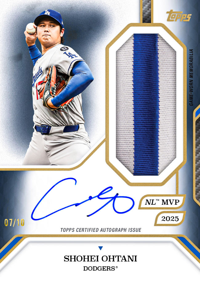 2025 Topps MLB MVP Collection Baseball Hobby Box Ohtani & Judge