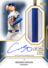 2025 Topps MLB MVP Collection Baseball Hobby Box Ohtani & Judge
