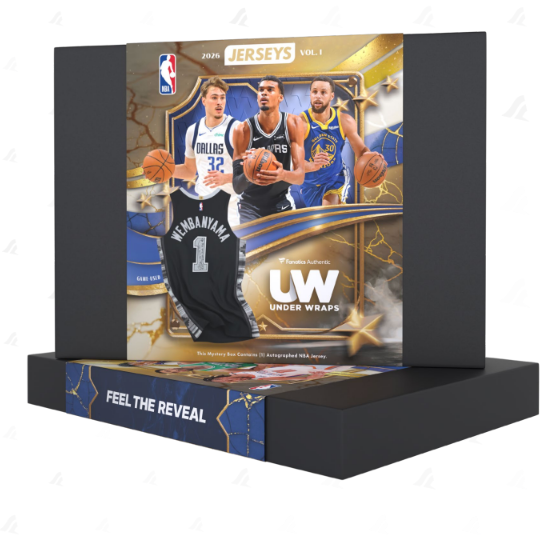 2026 Fanatics Authentic Under Wraps NBA Jersey Hobby Box