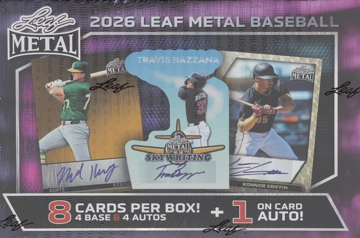 2026 Leaf Metal Baseball Hobby Box