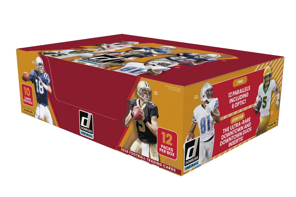 2026 Panini Donruss Football Hobby Box sealed box