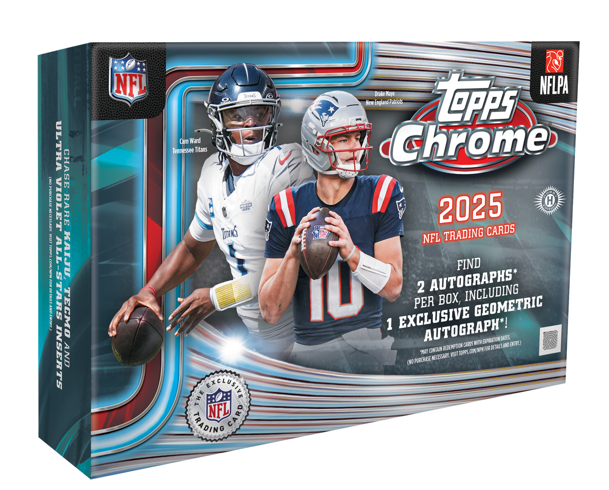 2025 Topps Chrome Football Delight Box - *RIPS LIVE ONLY*