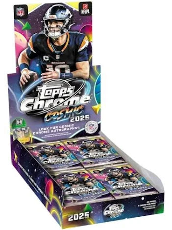 2025 TOPPS COSMIC CHROME FOOTBALL HOBBY BOX