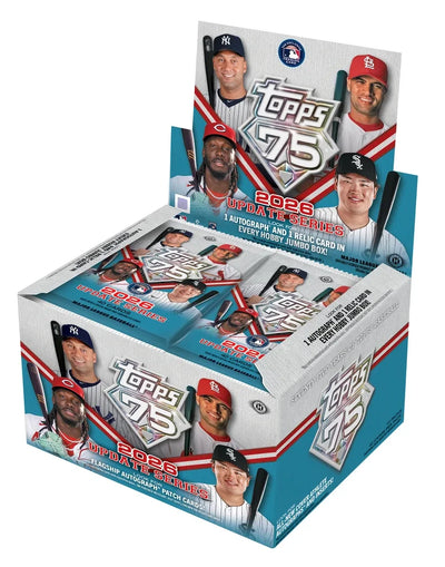 2026 Topps Update Series Baseball Jumbo Box
