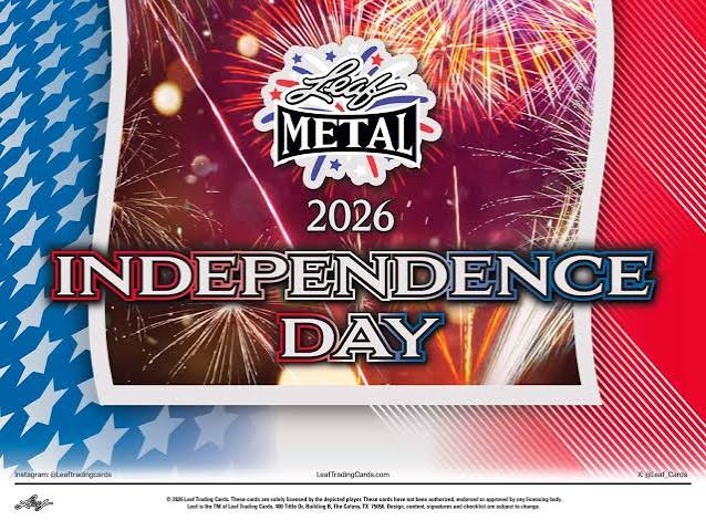2026 LEAF METAL INDEPENDENCE DAY