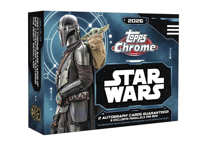 2026 Topps Star Wars Chrome Delight Box