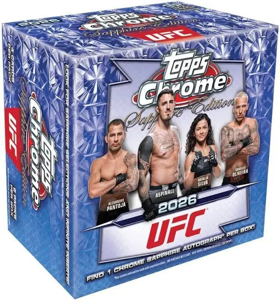 2026 TOPPS CHROME UFC SAPPHIRE