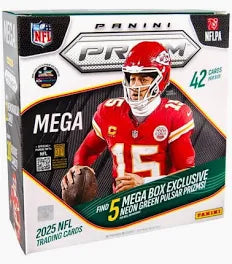 2025 PRIZM FOOTBALL MEGA BOX