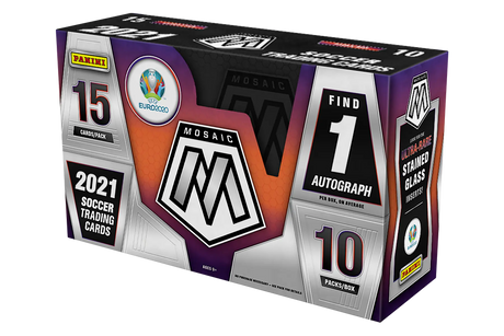 2020/21 Panini Mosaic UEFA Euro Soccer Hobby Box Jaspys